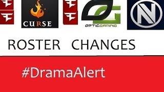 [ARCHIVE] Roster Changes Part 2 -#DramaAlert - Optic Parasite Jkap on nV & More...