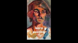 Learn Acrylic Painting at ART CAMP #shorts
