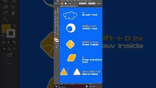 5 SECRET ADOBE ILLUSTRATOR TIPS #design #graphicdesign  #adobetutorial #illustrationartists