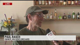 Wilson's Orchard in Cumming highlights seasonal food in their menu and has local bands provide live