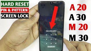 Samsung Galaxy A30/A20/M20/M30 HARD RESET SCREEN UNLOCK 2022