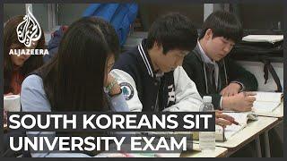 Key test: South Koreans sit university exam amid COVID-19 surge