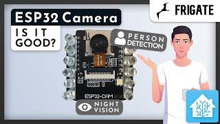 ESP32 Camera with Frigate - Night Vision, Object and Person detection - DIY