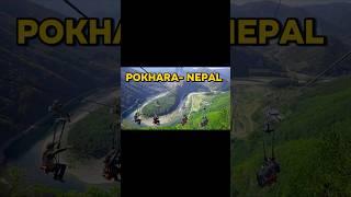 POKHARA - Most Beautiful Tourist Place in Nepal #mountains #nepal #rain #travel #viralvideo #reels