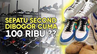 Sepatu cuma 100ribuan second di bogor #viral