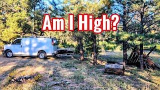 Someone said I was "HIGH" all the time! . van life