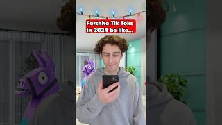 Fortnite TikToks in 2024 be like…