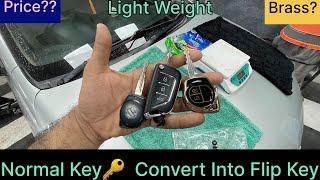 Normal Key Convert Into Flip Key || 3 Tips ||Aftermarket Car Key Programming Cheap Price Bike Review