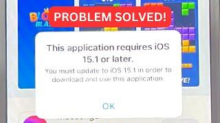 How To Fix: This application requires ios 15.0 or later, year 2024 (Tagalog)