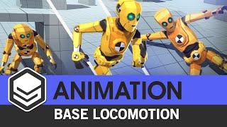 ANIMATION Base Locomotion - (Trailer) 3D Low Poly Art for Games by #syntystudios