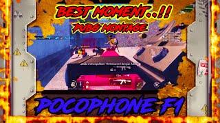 PUBG MOBILE MONTAGE..!!POCOPHONE F1, BEST MOMENT.#1