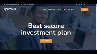 How to create a Bitcoin Investment Website
