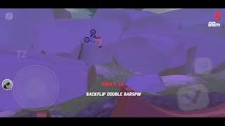  Pumped BMX Flow - WALKTHROUGH GAMEPLAY #4 - 4 trick in one line, 6 front flips in a run