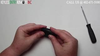 How To Replace A 2005 - 2007 Chevrolet Cobalt Key Fob Battery