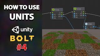 How to Use Unity-Bolt Units #4 - Intro to For Loop Units - Procedural Generation (Visual Scripting)