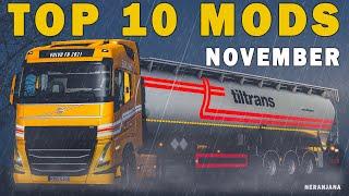 TOP 10 ETS2 MODS - NOVEMBER 2021 | Euro Truck Simulator 2 Mods