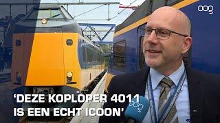 De NS Koploper 4011 neemt afscheid: Groningen zwaait het treinstel voor de laatste keer uit