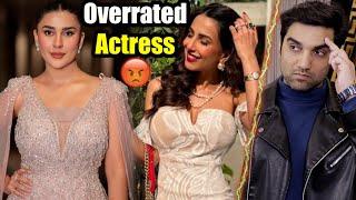 5 Overrated Pakistani Drama Actresses! Rated By MR NOMAN ALEEM