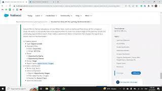 Visualize Your Data with the Lightning Dashboard Builder | Create an opportunities report Salesforce