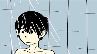 Sunny closes his eyes in the shower | OMORI [Spoilers]