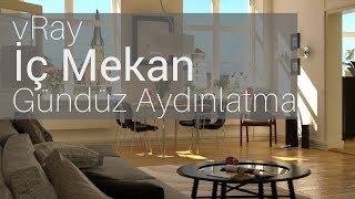 3Ds Max Vray Sun İç Mekan Aydınlatma | Gerçekçi GÜNDÜZ Işıklandırma Render Ayarları Nasıl Olmalıdır?