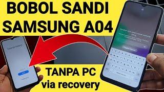How to hack the Samsung Galaxy A04 screen lock without a computer for free‼️