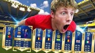 THE LUCKIEST TOTS PACK OPENING EVER!!! - FIFA 17