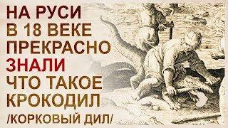 Свидетельства субтропического климата в Сибири в 18 веке. Крокодилы в средней полосе России