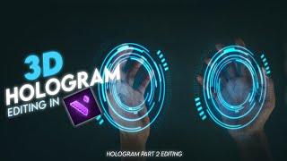 3D Hologram Editing in Motion Ninja apps in Hindi | Video editing Tutorial | Motion Ninja, Capcut |