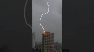 Thunder Strom on building