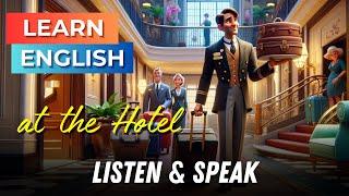 At the Hotel | Improve Your English | English Listening Skills - Speaking Skills - Vacation - Travel