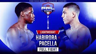 Patrick Habirora vs Claudio Pacella | PFL Europe Paris | Showcase Full Fight