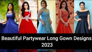 Beautiful ️ partywear long gown designs 2023 / maxi dress / New year party dresses