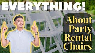 Party Rental Chairs- EVERYTHING About - from my course