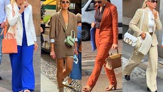 LATEST ITALIAN OUTFITS TRENDS FALL2024 | BEAUTY OF AUTUMN SHOPPING WALK | MILAN FASHION IN SEPTEMBER