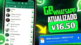 SAIU NOVOWHATSAPP GB v16.50 ATUALIZADO 2024 (última atualização)