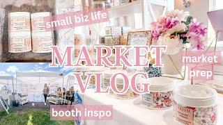 MARKET VLOG // market prep, market day in the life vlog
