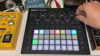 Novation Circuit Tracks Techno pattern