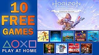 10 FREE PlayStation Games FOR ALL(PS4/PS5)  Play At Home March - April 2021