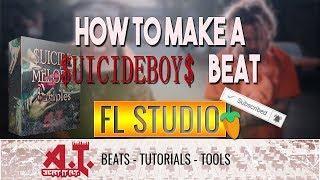 How To Make A $UICIDEBOY$ Type Beat in FL Studio (+Free Sample Kit)