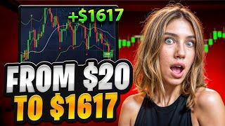  I Made $1,617 in 10 Minutes with Currency and Crypto Trading - Emma's Trading Strategy