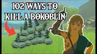 102 Ways to KILL a Bokoblin in TEARS OF THE KINGDOM