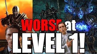 Dark Souls 2 is WAY WORSE at LEVEL 1!