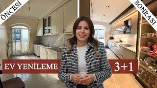 3+1 EV YENİLEME l EV TADİLATI l EV TURU l ÖNCESİ SONRASI