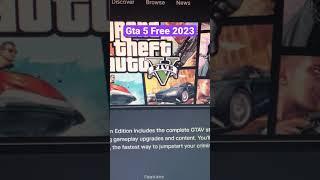 Gta 5 free 2023 | epic games claim now