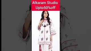 Alkaram Studio summer sale....#alkaram #dress#summer #eid #shortsfeed