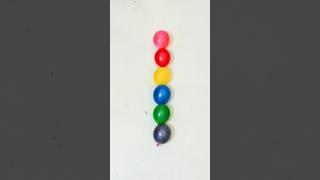 balloon pop Water Color Reverse video Asmr️ #balloonpop #balloonpopping#waterballoons #popballoon