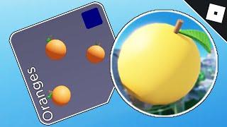 How to get the CITRUS QUEST BADGE & ORANGES KILL EFFECT in ARSENAL | Roblox