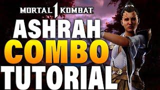 Mortal Kombat 1 Ashrah Combos - Mortal Kombat 1 Ashrah Combo Tutorial