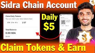 How to Create Sidra Chain Account | Sidra Chain App |  | Sidra Bank New Update | Sidra Account